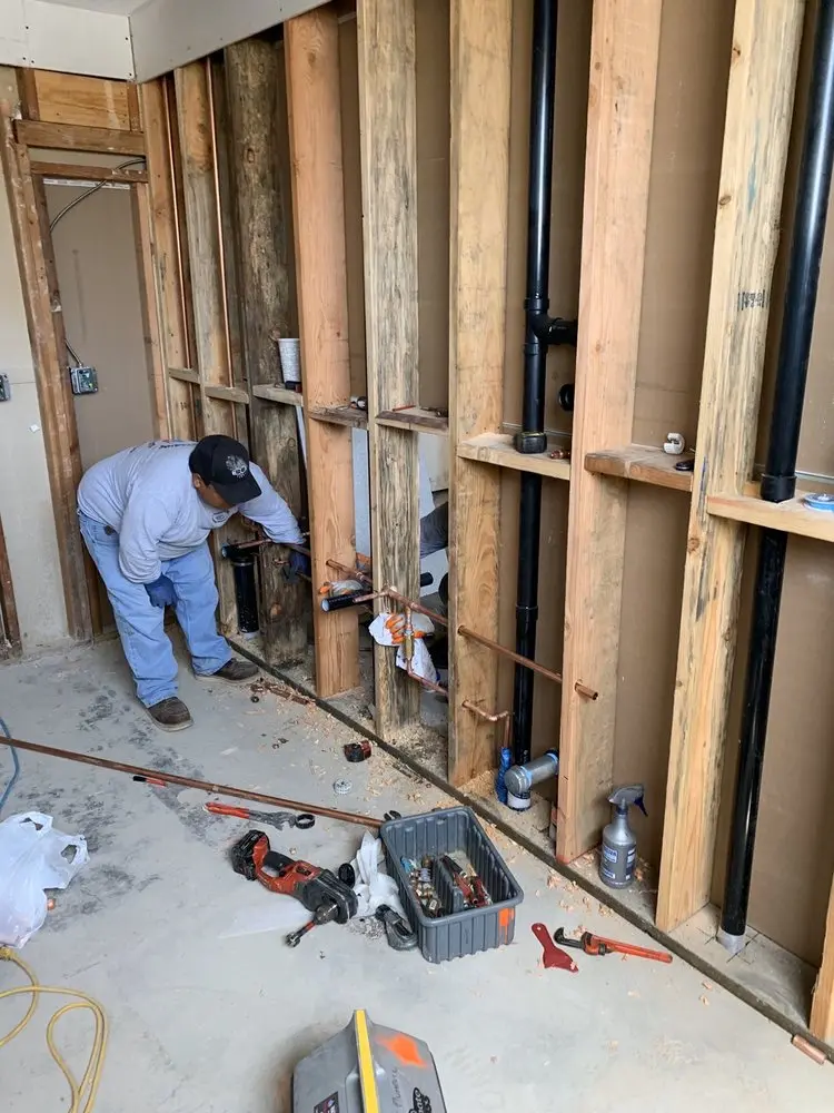 Commercial rough-in plumbing for Commercial Plumbing in Newport Heights